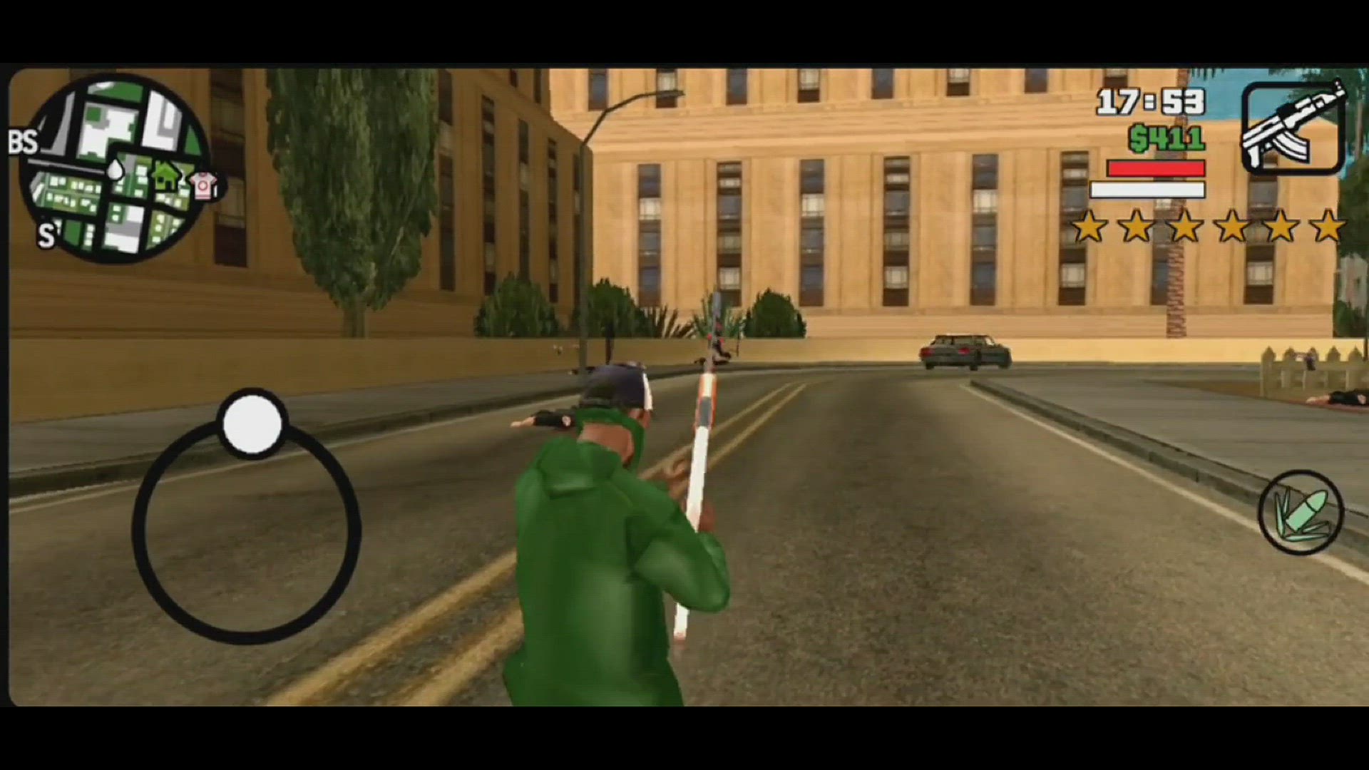 Video thumbnail for GTA San Andreas Gameplay With Cheats On Android