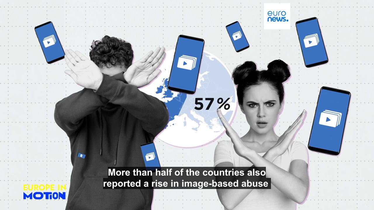 Video thumbnail for How is cyberviolence against women and girls spreading across Europe?