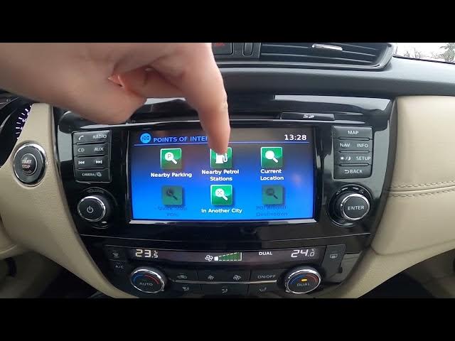 Video thumbnail for How to Find Points of Interest in Navigation in Nissan X-Trail III ( 2014 – 2022 )