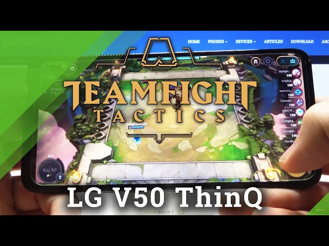 Video thumbnail for TFT Mobile on LG V50 ThinQ – Check Gaming Experience