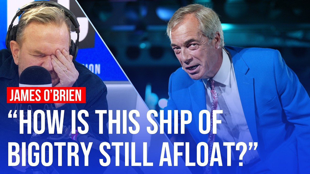 Video thumbnail for James O'Brien reacts to Reform's latest racism scandal