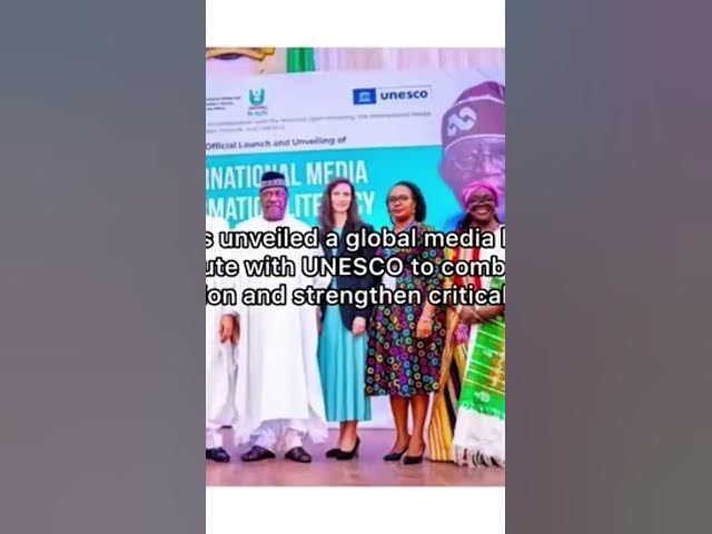 Video thumbnail for Nigeria Launches World’s First Media Literacy Institute