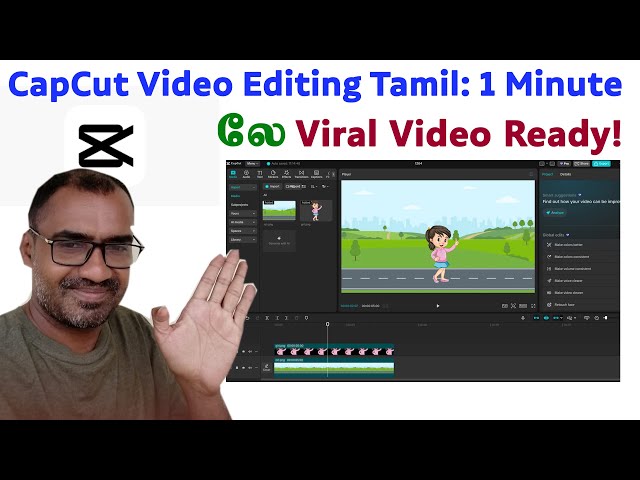Video thumbnail for CapCut Video Editing Tamil: 1 Minute லே Viral Video Ready! 💥 Full CapCut Tutorial