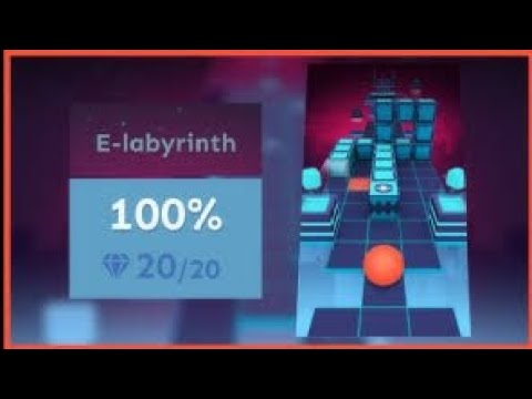 Video thumbnail for Rolling Sky Remake LabyrinthV4   20/20 💎 [No Crowns]