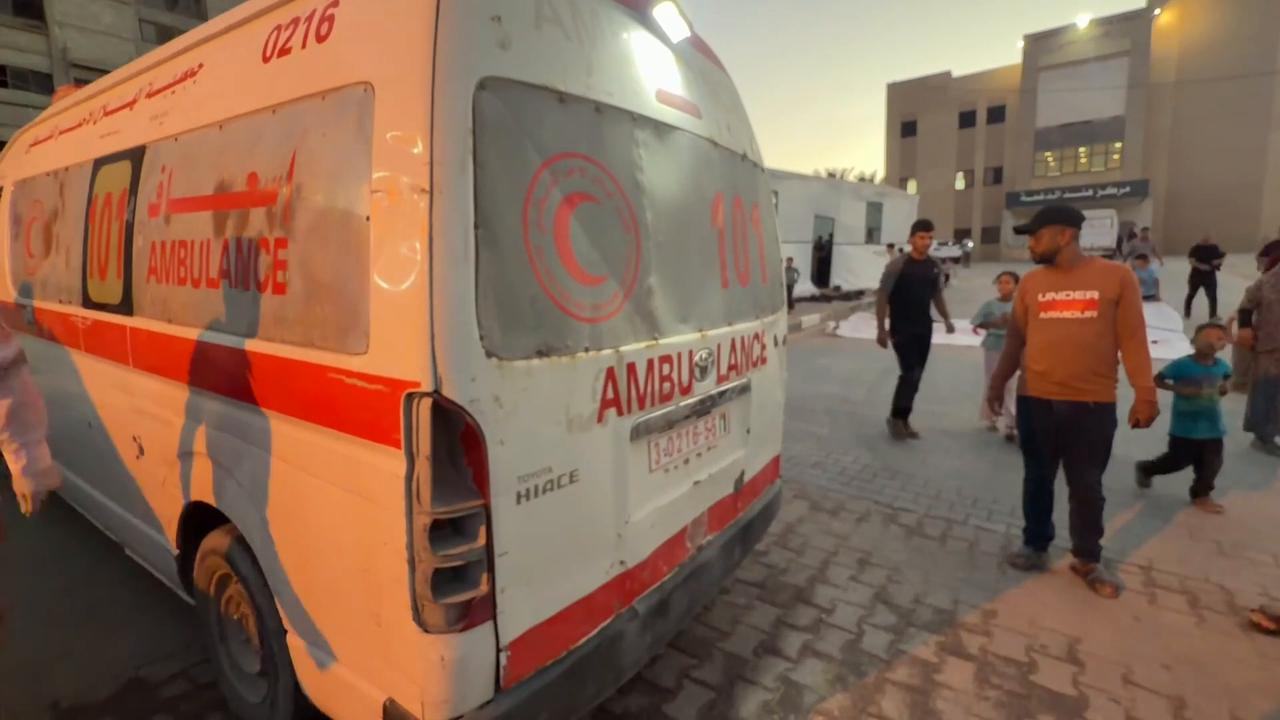 Video thumbnail for Two killed in Israeli strike on tent in Gaza’s Al-Mawasi (2).
