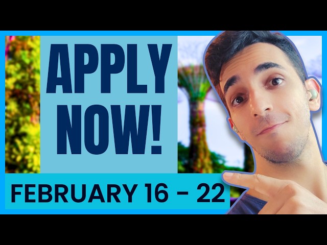 Video thumbnail for Currently Open Scholarships for International Students | February 16 - 22