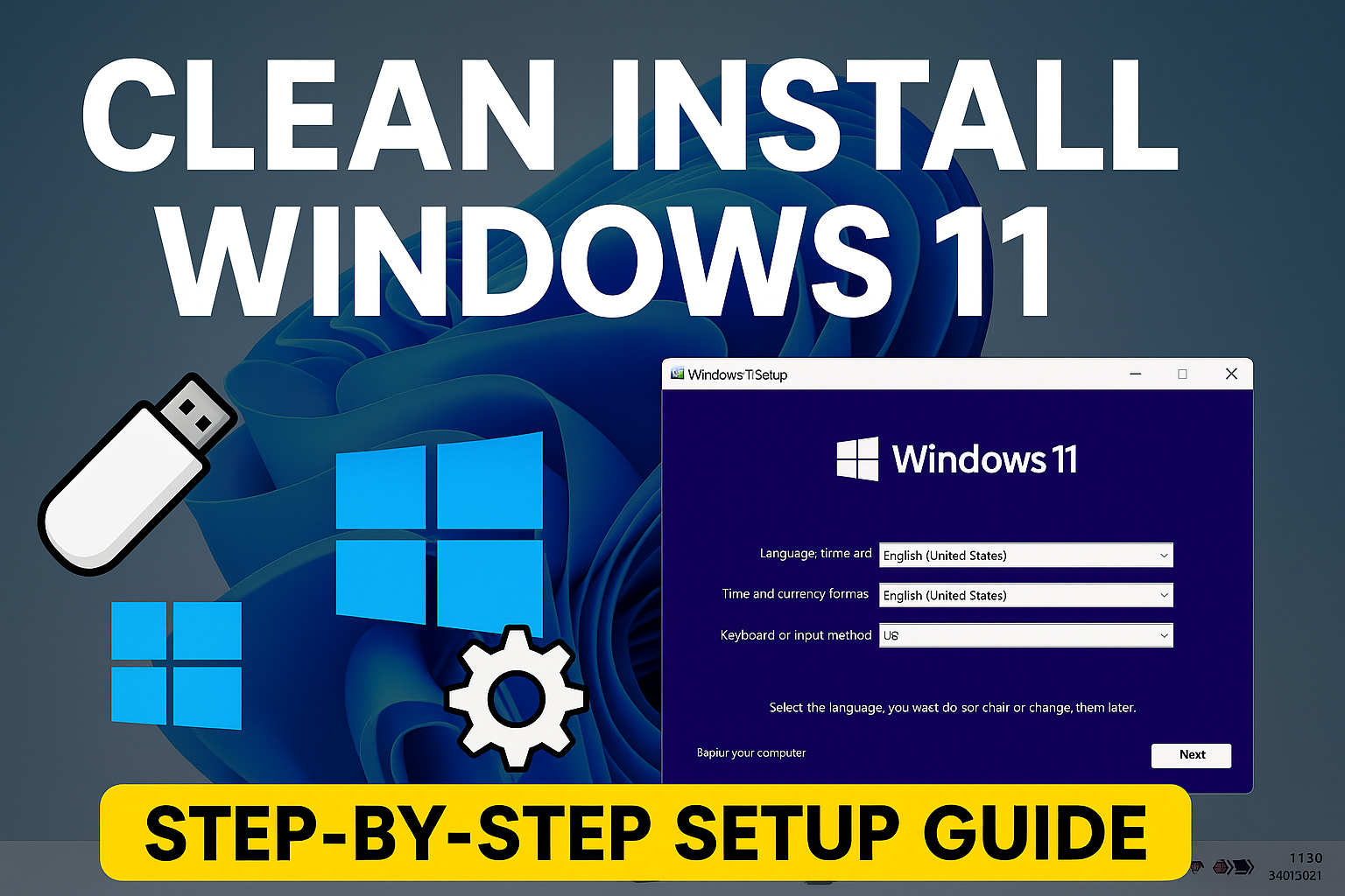 'Video thumbnail for How to clean install of Windows 11 on a new PC '