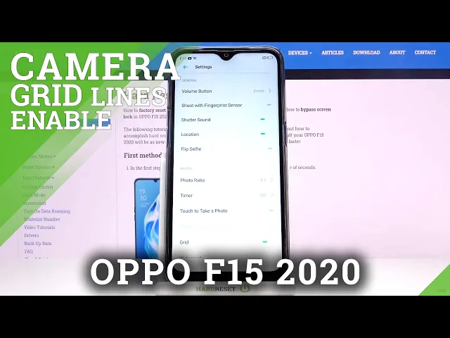 Video thumbnail for How to Manage Camera Grid Lines in OPPO F15 2020 – Find Grid Lines Option