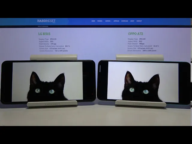 Video thumbnail for OPPO A72 vs LG K51s | Check Display Quality