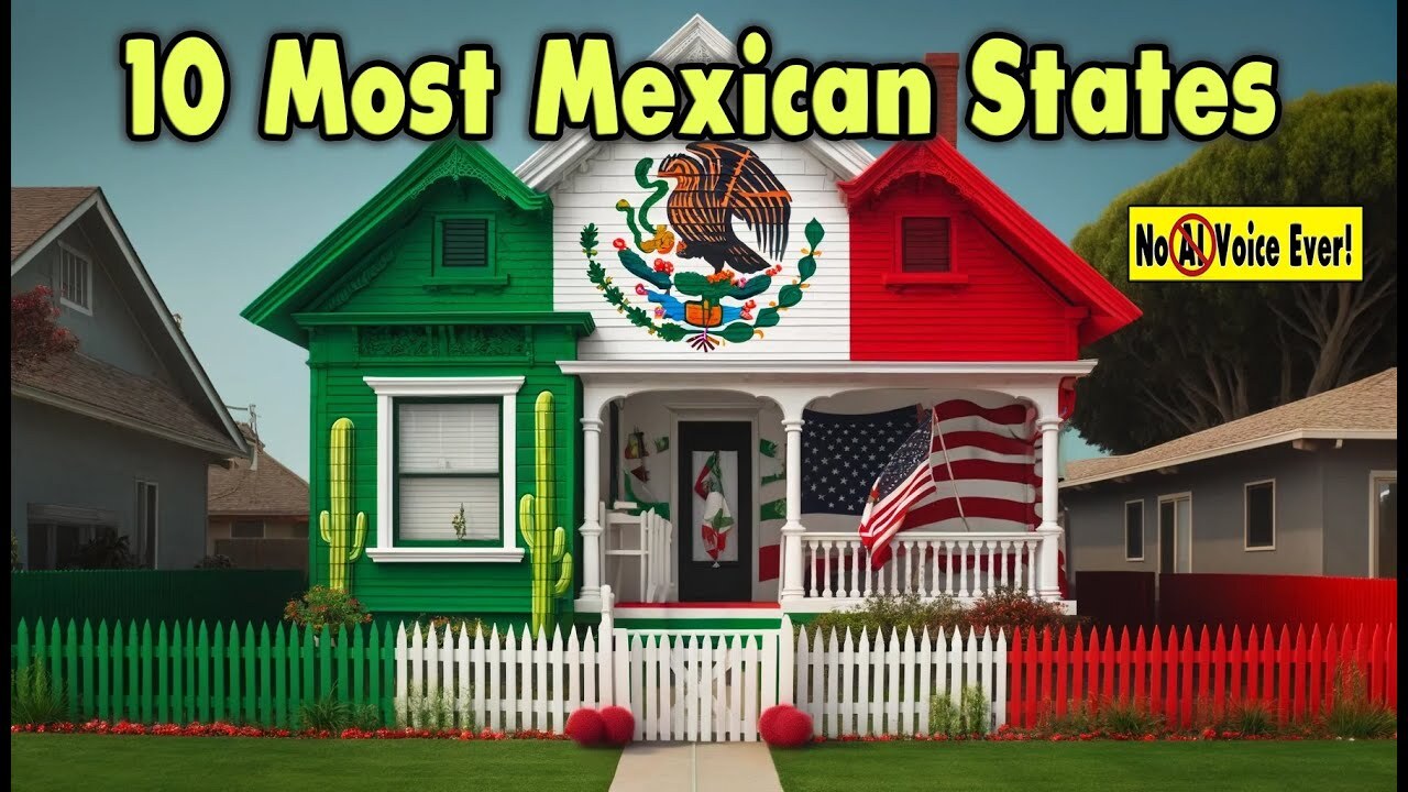 Video thumbnail for Top 10 Most Mexican US States