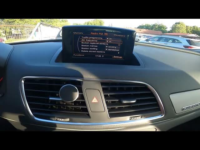 Video thumbnail for How to Enable or Disable Automatic Switch for Regional Function in Audi Q3 I ( 2011 – 2018 )