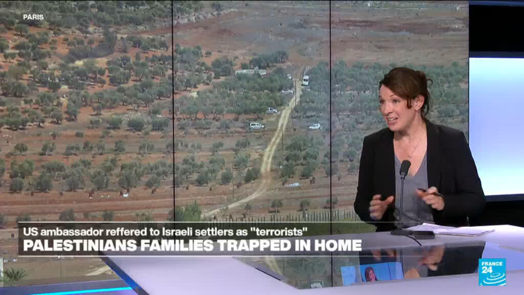 Video thumbnail for West Bank: Palestinians families trapped in home