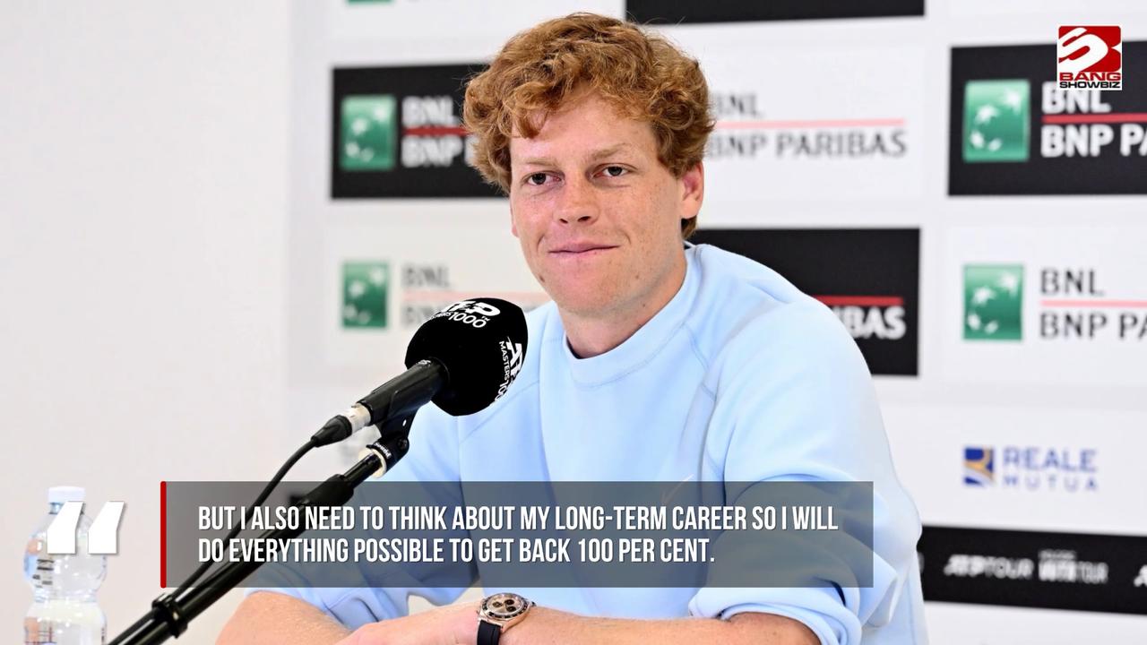 Video thumbnail for Jannik Sinner will not play again in 2026 as he recovers from a knee injury