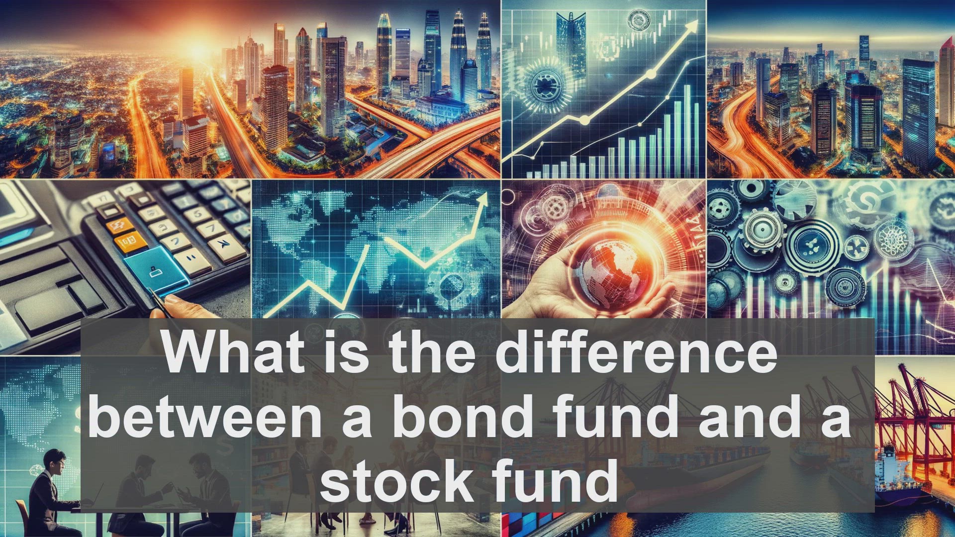 'Video thumbnail for What is the difference between a bond fund and a stock fund?'