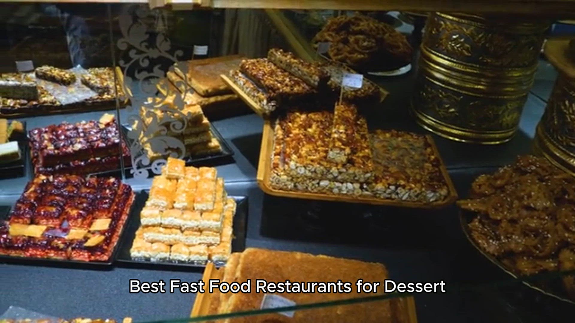 Video thumbnail for BEST FAST FOOD RESTAURANTS FOR DESERT