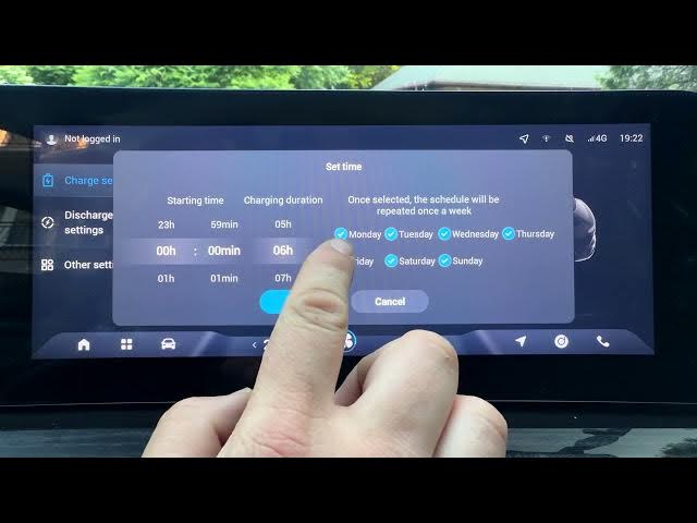 Video thumbnail for OMODA 5 EV – How to Schedule Charging