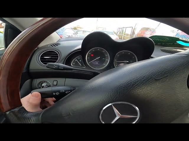 Video thumbnail for How to Enable or Disable High Beam in Mercedes SL55 R230 ( 2001 – 2008 )  | Use High Beam
