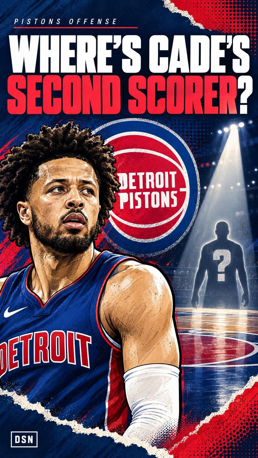 Video thumbnail for Detroit still needs a reliable second scorer next to Cade Cunningham