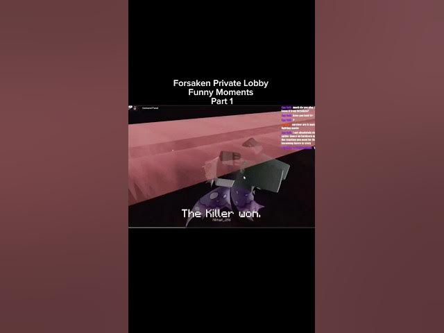 Video thumbnail for Forsaken In Private Lobbies #roblox #shorts #forsaken