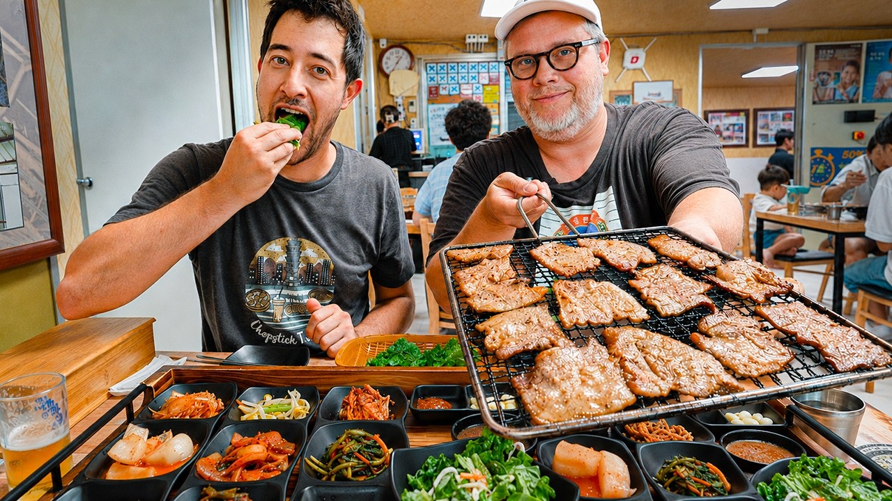 Video thumbnail for I Tried Korean BBQ You'll NEVER Find in Seoul!