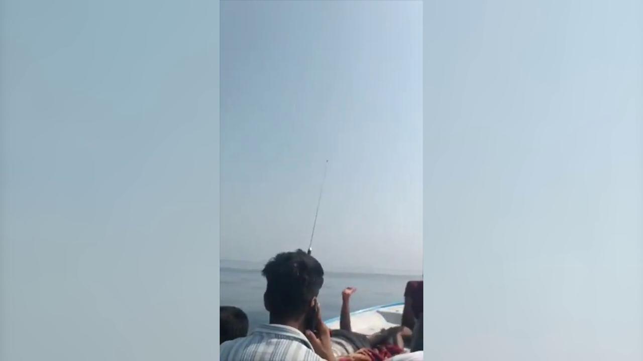 Video thumbnail for Iran: Drone Hits Fishing Boat Off Iranian Coast.