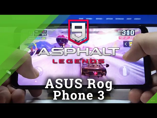 Video thumbnail for Asphalt 9 ASUS ROG Phone 3 Gameplay - FPS Review / Game Test