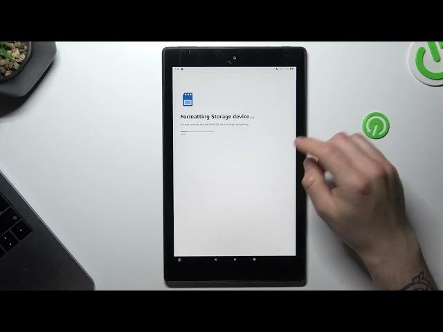 Video thumbnail for How to Format Memory SD Card on Amazon Tablet? How to Remove All Files & Format SD Card in Settings!