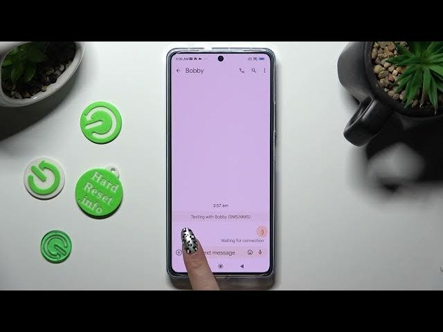 Video thumbnail for How to Add Pictures/Photos to your Text Message on POCO F5? - Attach Media to Message