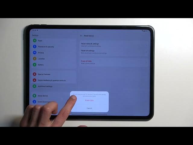 Video thumbnail for How to Factory Reset OnePlus Pad – Erase All Content & Settings