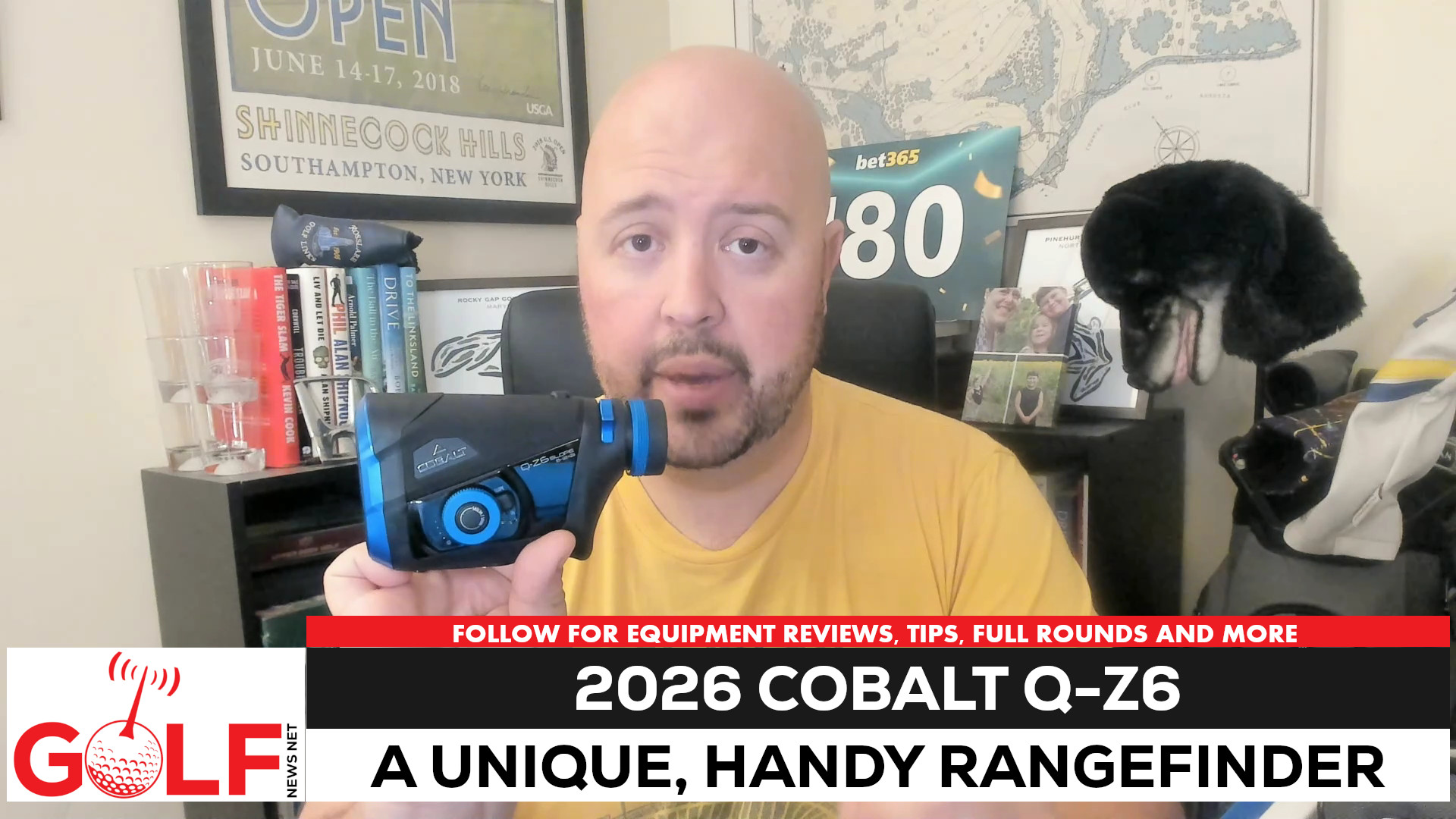Video thumbnail for Zoom on a golf laser rangefinder? Meet the Cobalt Q-Z6