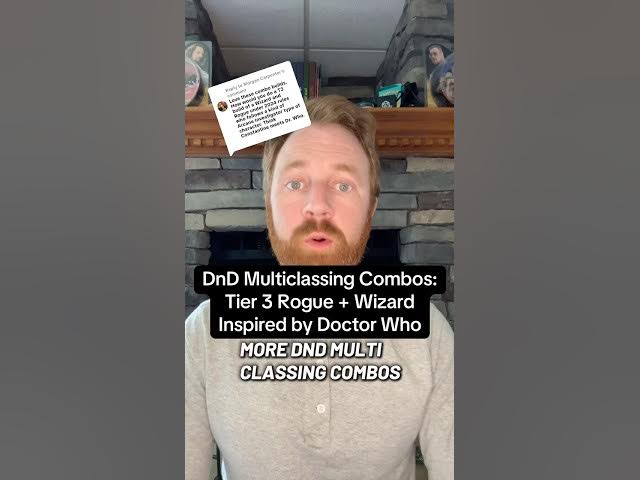 Video thumbnail for DnD Multiclassing Combo: Rogue and Wizard inspired by Constantine and Doctor Who