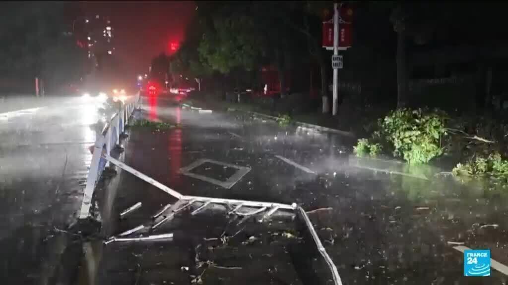 Video thumbnail for Dolphin: Tropical storm causes some flooding in eastern China