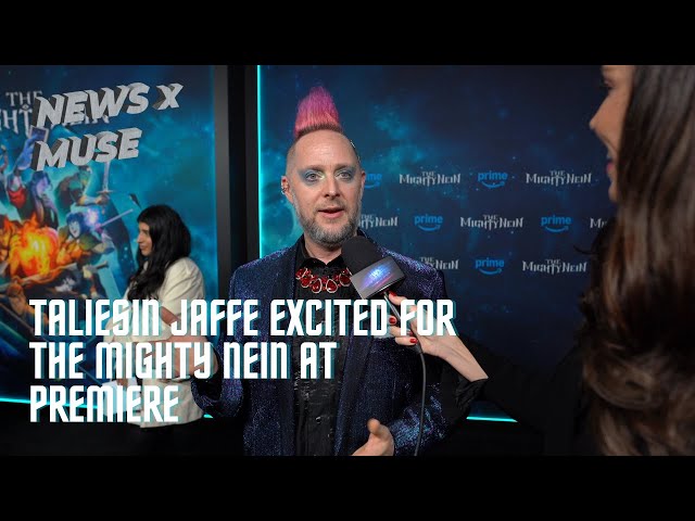 Video thumbnail for Taliesin Jaffe Excited For The Mighty Nein at Premiere