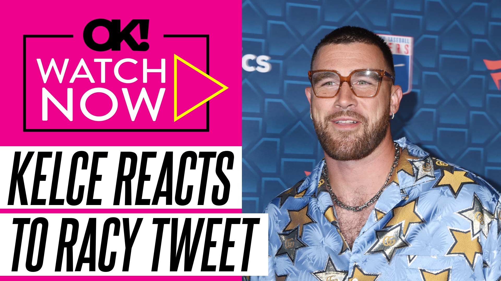 Video thumbnail for Travis Kelce's X-Ray Shock: NFL Star Responds to Risque Viral Tweet on Podcast Appearance