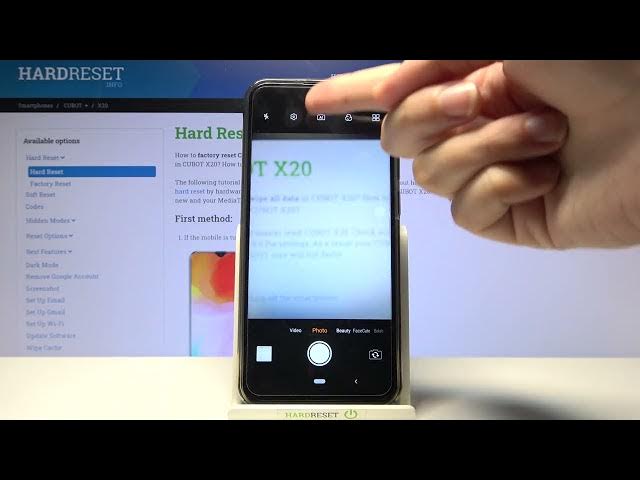 Video thumbnail for How to Enable/Disable Camera Shutter Sound – Camera Sounds on CUBOT X20