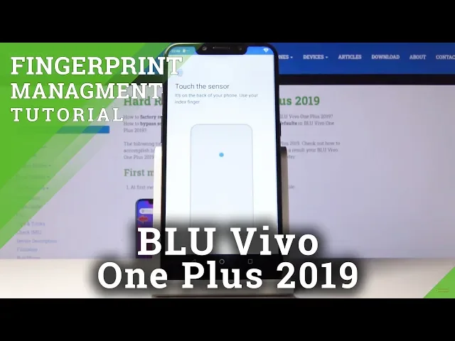 Video thumbnail for How to Add Fingerprint in BLU Vivo One Plus 2019 – Set Up Fingerprint