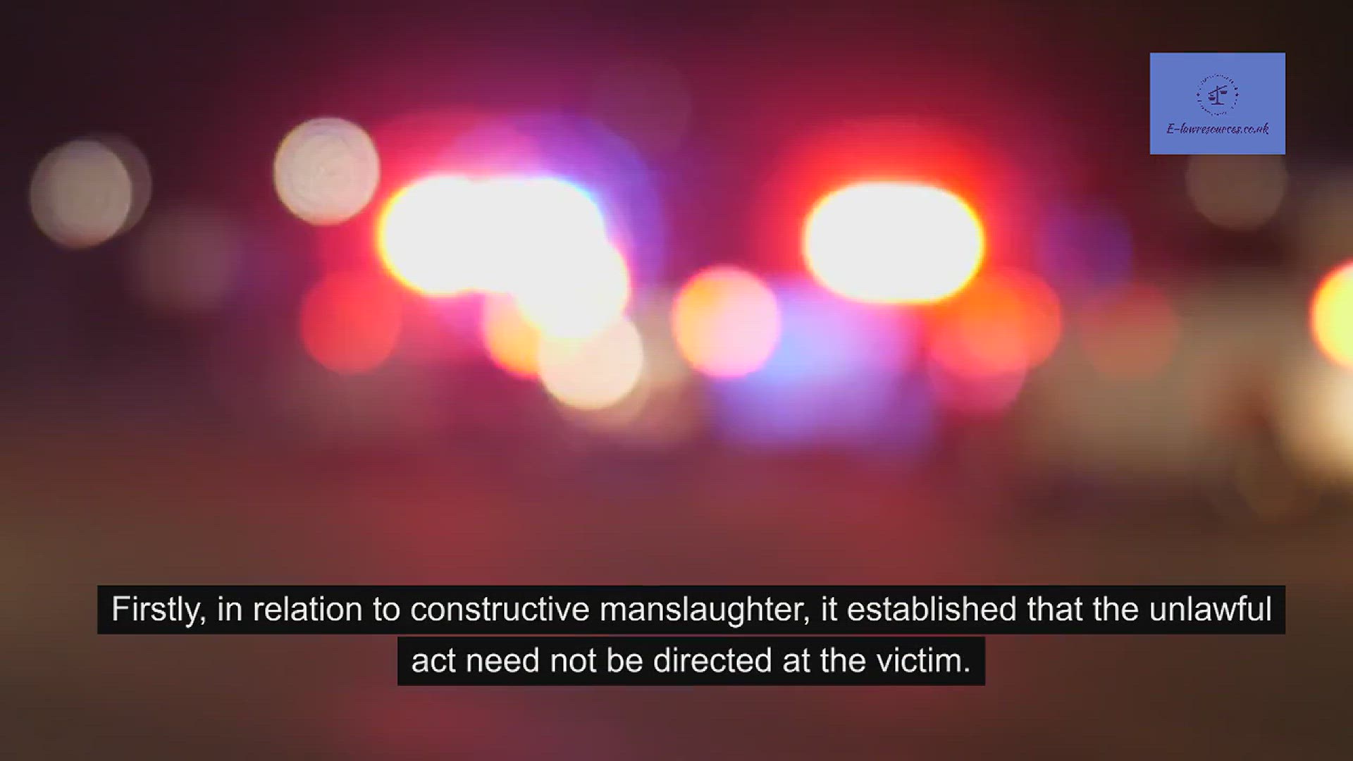 Video thumbnail for R v Mitchell [1983] QB 741 www.e-lawresources.co.uk