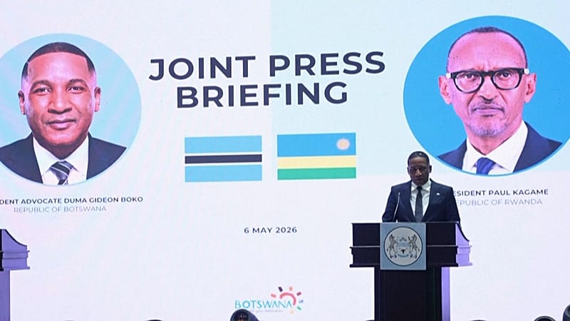 Video thumbnail for Rwanda, Botswana sign six cooperation deals