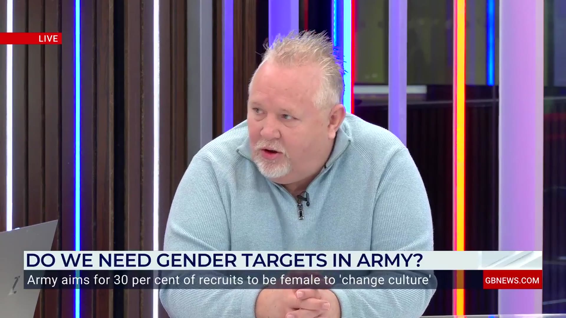 'Video thumbnail for WATCH: Veteran calls for end to Army DEI - 'We don't need to be inclusive!''
