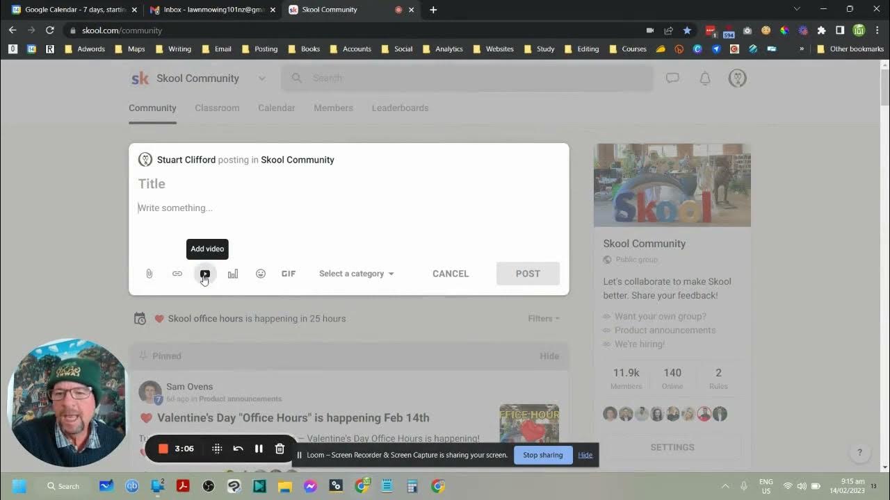 Video thumbnail for Skool Community Walkthrough  2023