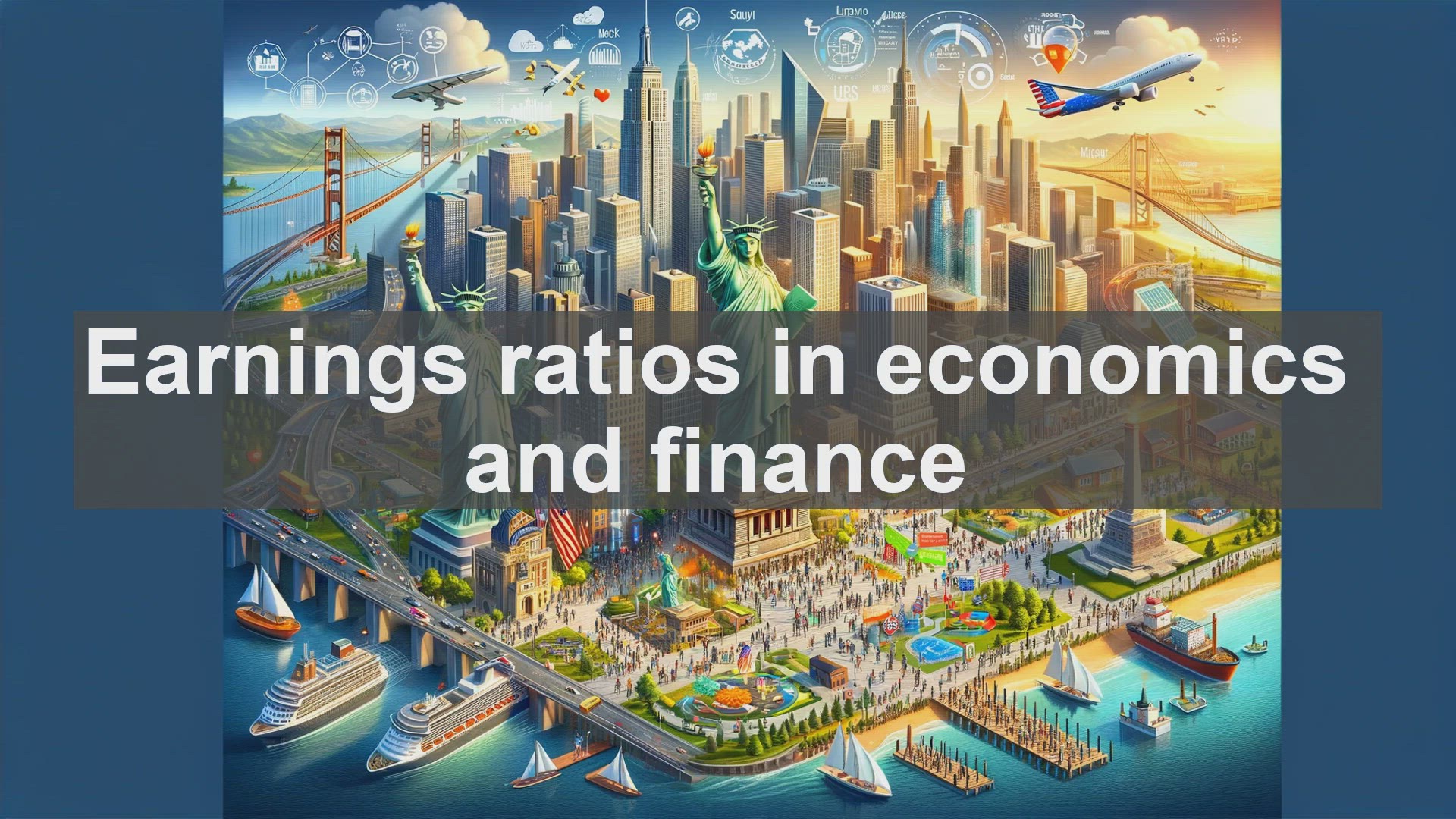 'Video thumbnail for Earnings ratios in economics and finance'