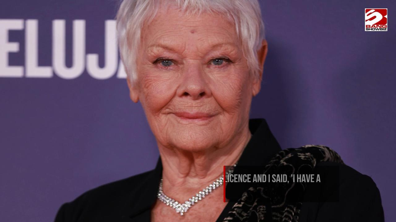 Video thumbnail for Dame Judi Dench drove without a licence for 30 years before finally passing her driving test.