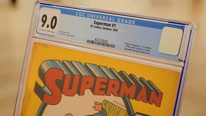 Video thumbnail for Rare Superman comic book found in attic breaks world record at auction