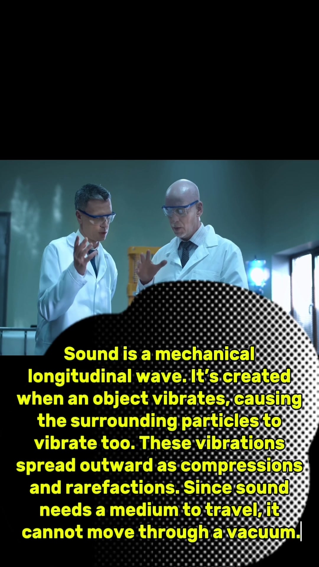 'Video thumbnail for What are sound waves?'