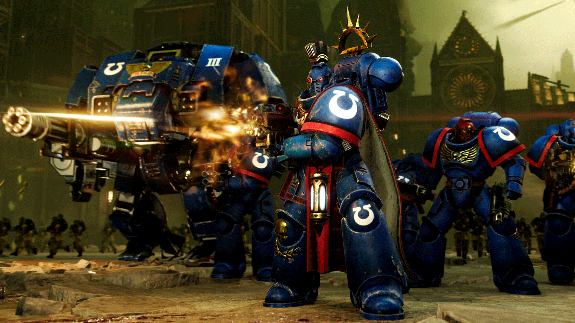 Video thumbnail for Total War: Warhammer 40,000 - Official 'Orks vs. The Imperium' Extended Gameplay
