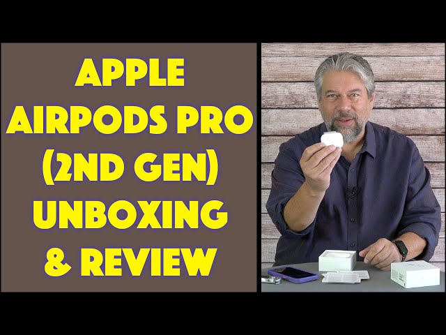 Video thumbnail for Apple AirPods Pro 2 (2nd Gen) -- UNBOXING, DEMO & REVIEW