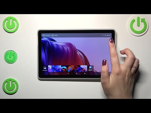 Video thumbnail for How to Change Wallpaper on LENOVO Tab M9 - Switch Current Display Picture