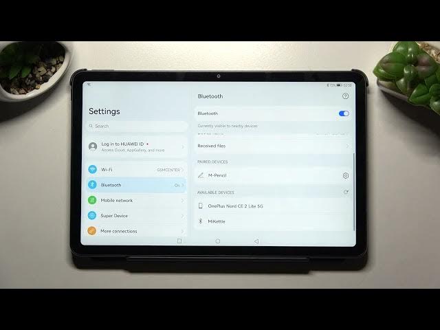 Video thumbnail for HUWAEI Matepad 10.4 2022 - How To Connect Bluetooth Device
