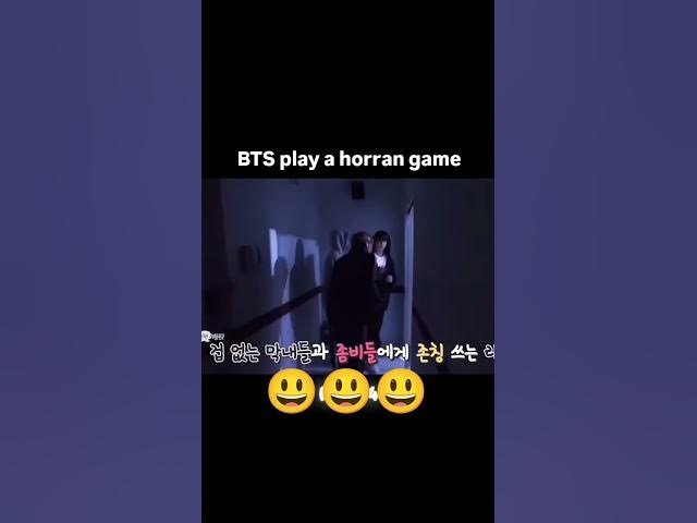 Video thumbnail for BTS play horror games #viralvideo #taekooklover #btsarmy #taehyung