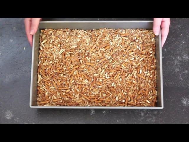 'Video thumbnail for DESSERT or SALAD  Mandarin Orange Pretzel Salad'